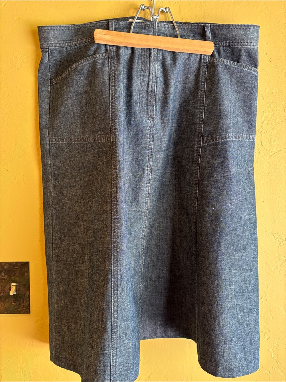 Women's A-Line Denim Skirt